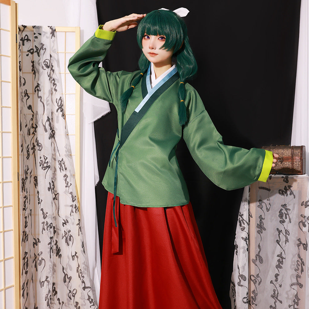 The Apothecary Diaries Maomao Cosplay Costume Suit for Halloween