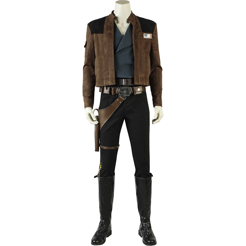 Solo：A Star Wars Story Han Solo Cosplay Costume Suit for Halloween