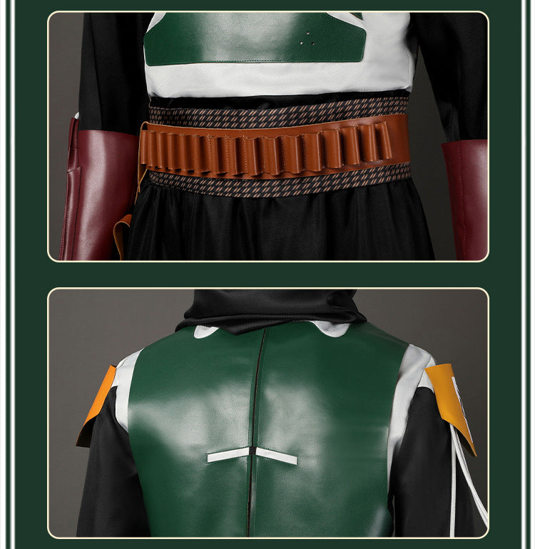 The Mandalorian Season 2 Boba Fett Cosplay Costume Full Set for Halloween