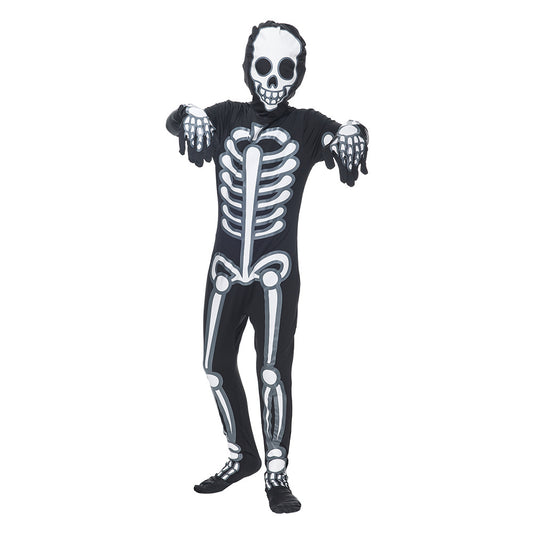 Kids' Glow-in-the-Dark Skeleton Costume