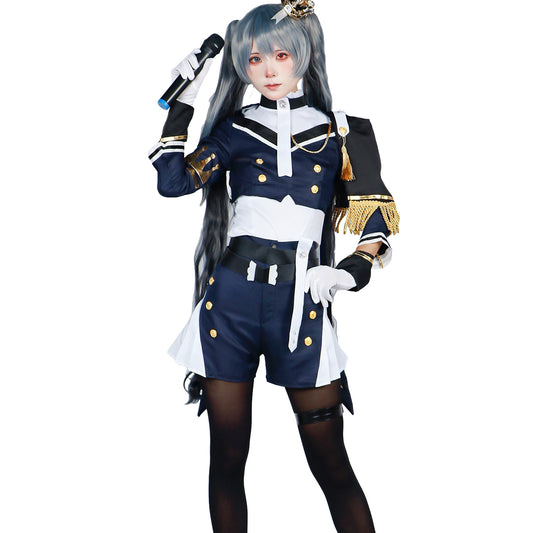 Project Sekai: Colorful Stage feat. Hatsune Miku CY Military Uniform Cosplay Costume Suit for Halloween