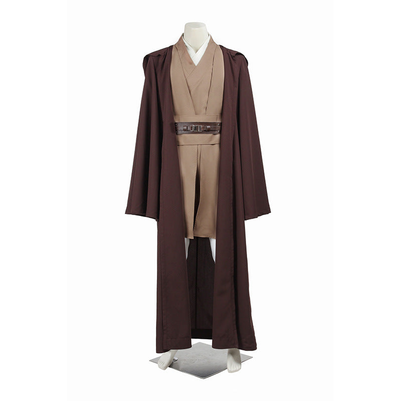 Star Wars: Jedi Knight Mace Windu Cosplay Costume Full Set for Halloween