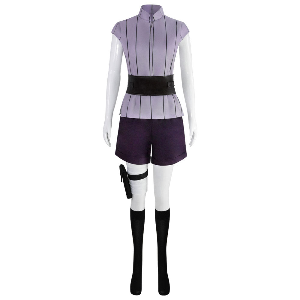 Naruto Hyuuga Hinata Cosplay Costume Suit for Halloween