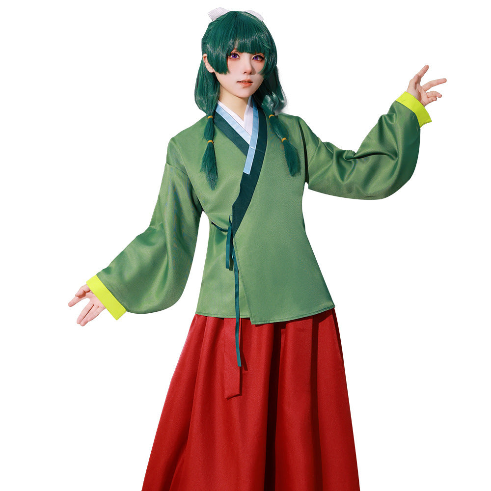 The Apothecary Diaries Maomao Cosplay Costume Suit for Halloween