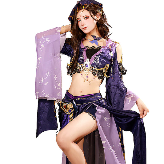 Justice Online Jiu Ling Cosplay Costume Suit for Halloween