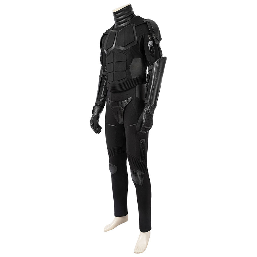 The Boys Season 2 Black Noir Jumpsuit Cosplay Costume for Halloween