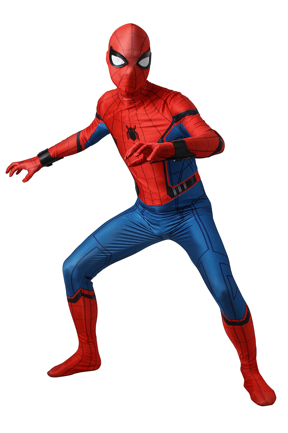 Spider-Man: Homecoming Peter Benjamin Parker Jumpsuit Cosplay Costume for Halloween