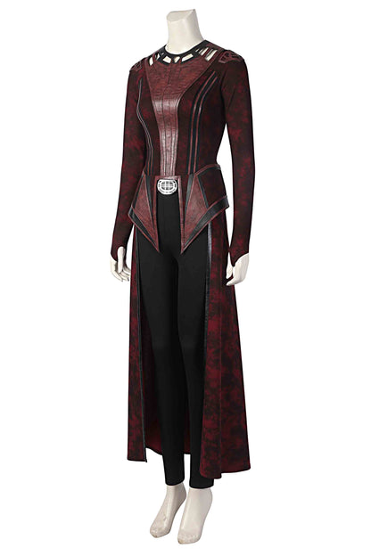 Doctor Strange in the Multiverse of Madness Scarlet Witch Wanda Jumpsuit Cosplay Costume Suit for Halloween