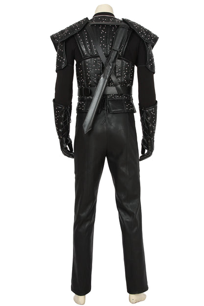 The Witcher 2019 Geralt Of Rivia Cosplay Costume Suit for Halloween