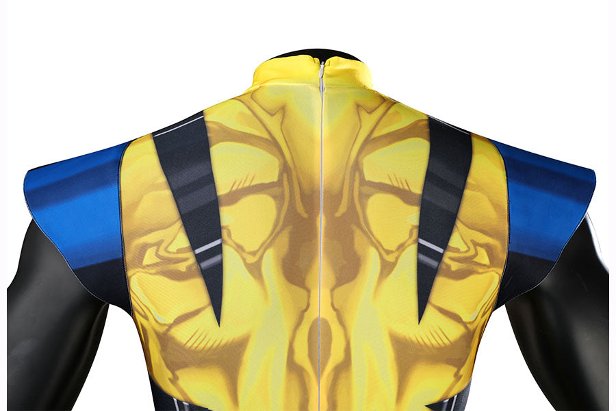 X-Men '97 Wolverine Jumpsuit Cosplay Costume Suit for Halloween