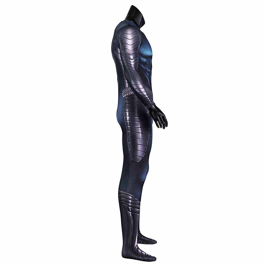 Aquaman 2 Arthur Curry Jumpsuit Cosplay Costume for Halloween