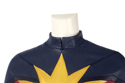 The Marvels Captain Marvel Carol Danvers Cosplay Costume Suit for Halloween