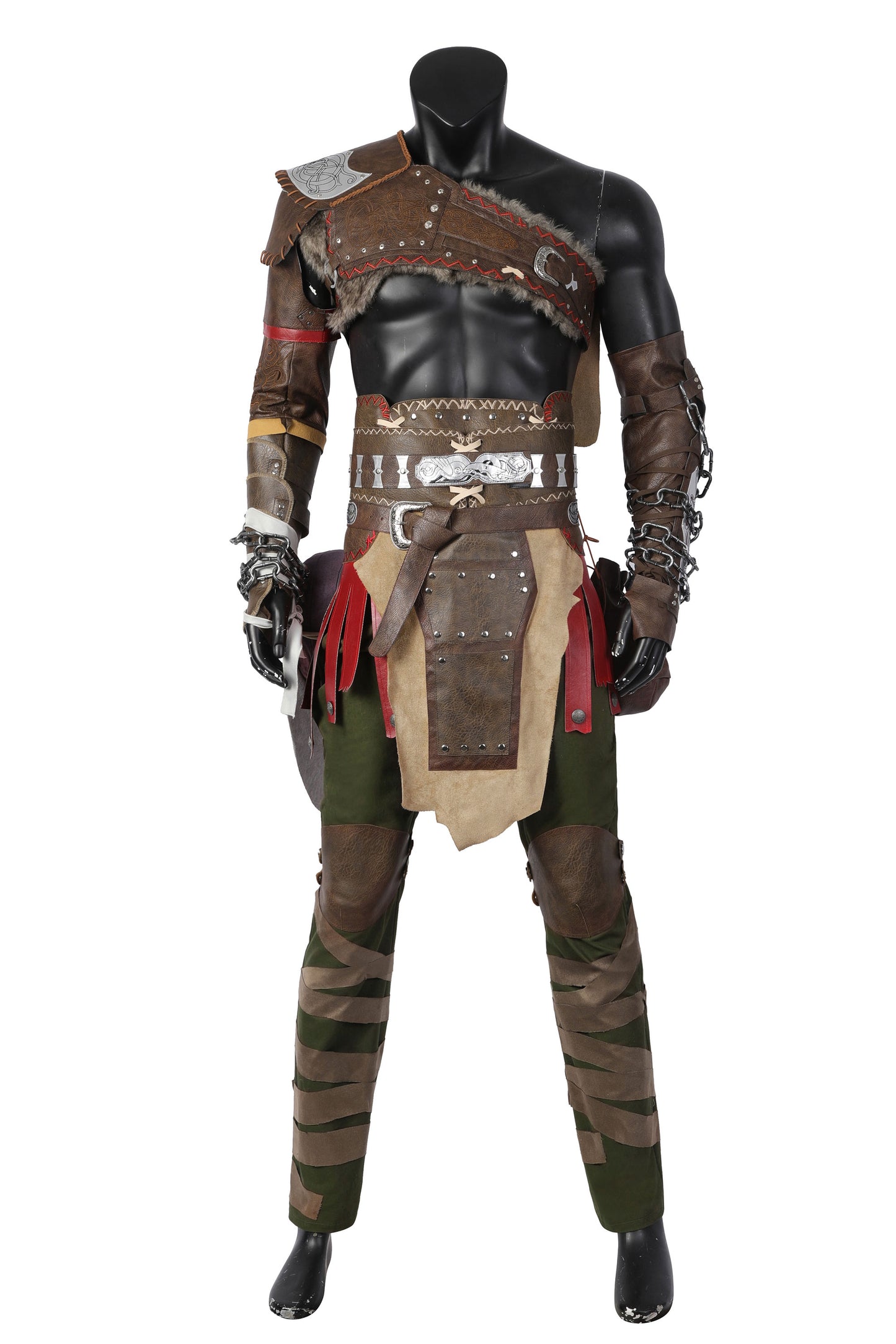 God of War: Ragnarok Kratos Cosplay Costume Full Set for Halloween