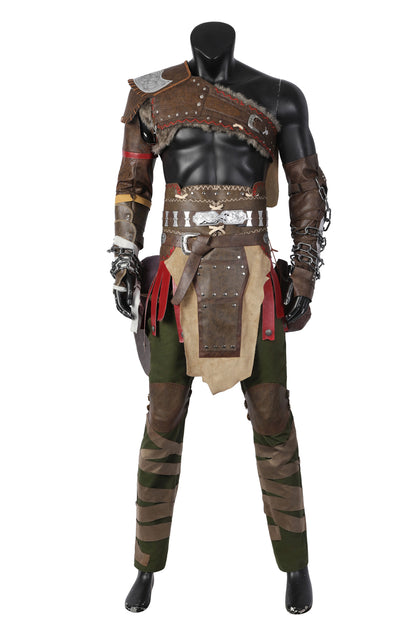 God of War: Ragnarok Kratos Cosplay Costume Full Set for Halloween