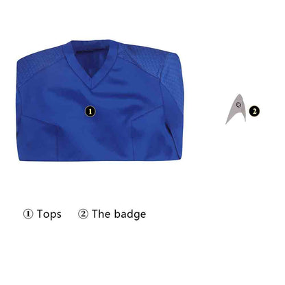 Star Trek: Strange New Worlds Spock Cosplay Costume for Halloween