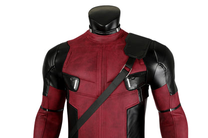 Deadpool 1 Wade Wilson Jumpsuit Cosplay Costume for Halloween