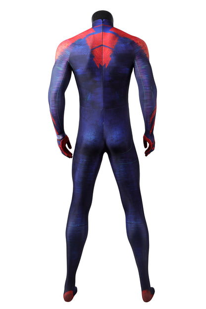 Spider-Man: Across the Spider-Verse Spiderman 2099 Miguel O'Hara Jumpsuit Cosplay Costume for Halloween