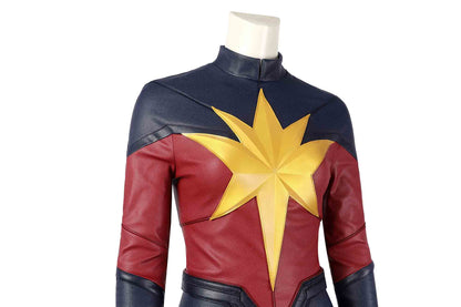 The Marvels Captain Marvel Carol Danvers Cosplay Costume Suit for Halloween