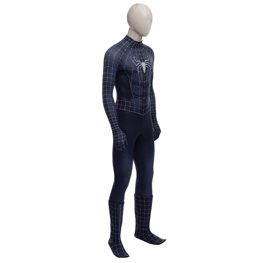 Spider-Man 3 Venom Cosplay Costume Full Set for Halloween