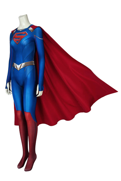 Supergirl Season 5 Kara Zor-El Jumpsuit Cosplay Costume for Halloween