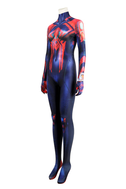 Spider-Man: Across the Spider-Verse Miguel O'Hara Jumsuit Cosplay Costume for Halloween