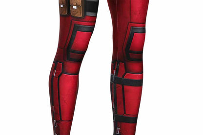 Deadpool Wade Wilson Jumpsuit Cosplay Costume for Halloween