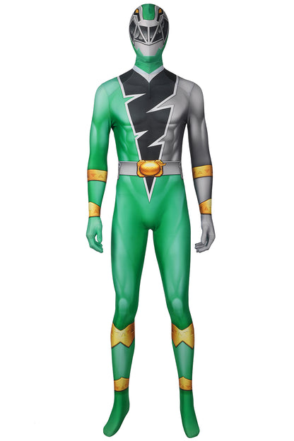 Kishiryu Sentai Ryusoulger Green Solider Towa Jumpsuit Cosplay Costume for Halloween