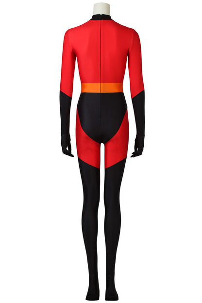 Incredibles 2 Elastigirl Helen Parr Jumpsuit Cosplay Costume for Halloween