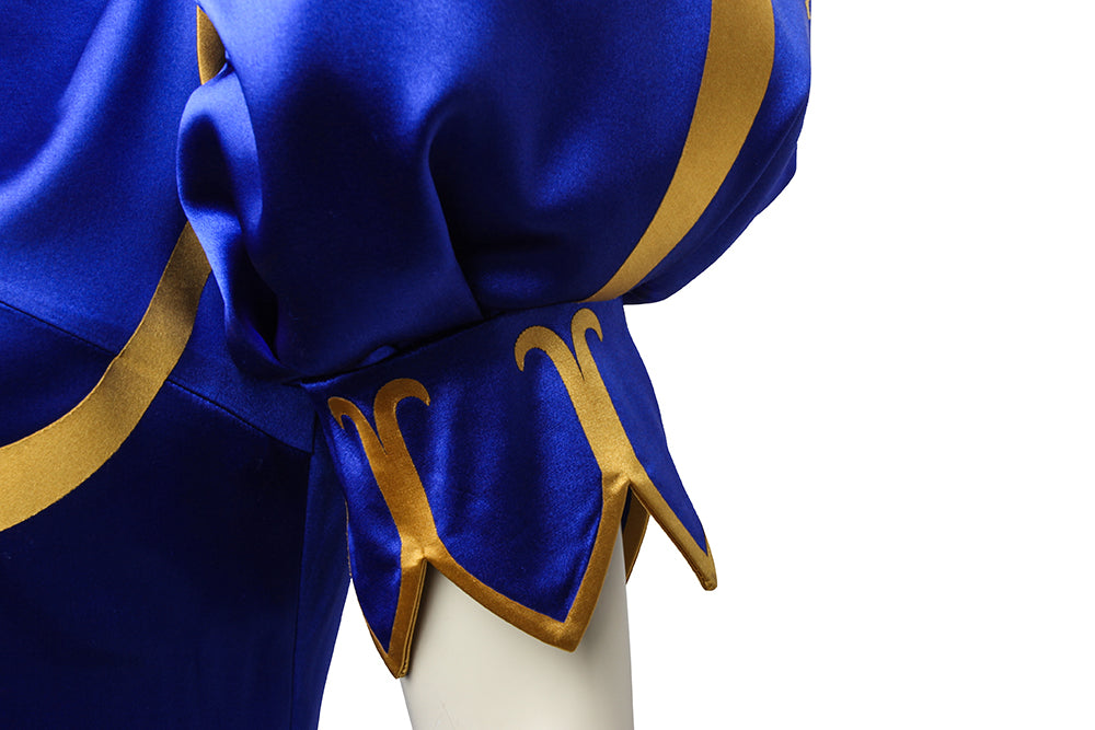 Street Fighter V Chun-Li Cosplay Costume Outfit for Halloween