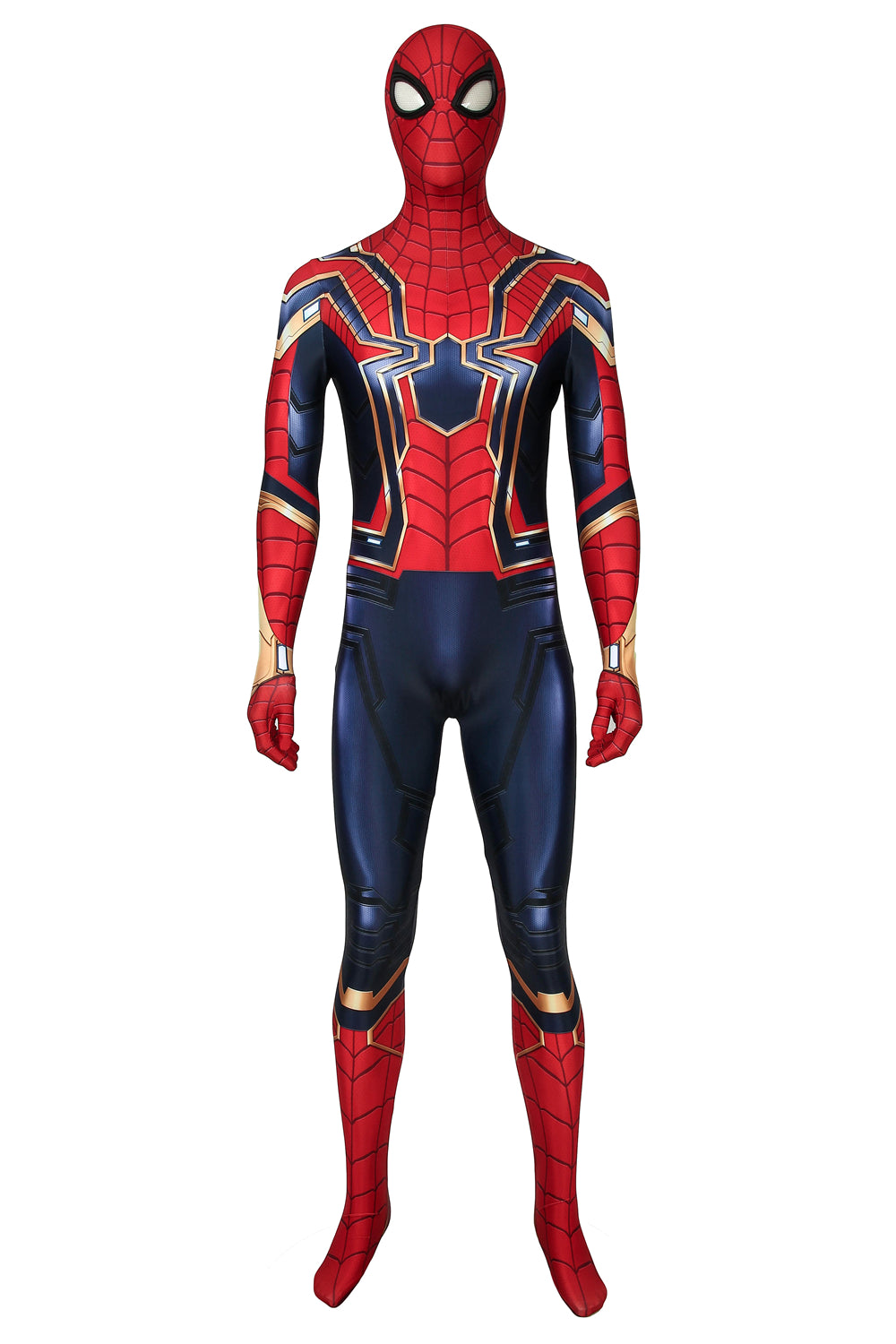 Avengers: Endgame Iron Spider-Man Jumpsuit Cosplay Costume for Halloween