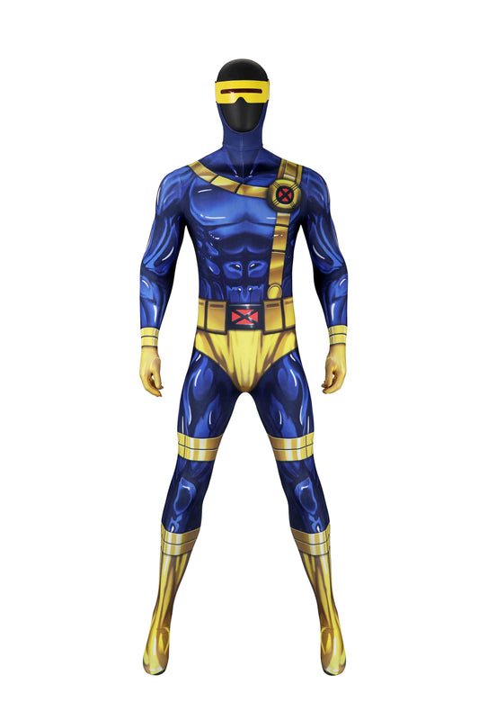 X-Men '97 Cyclops Scott Summers Jumpsuit Cosplay Costume for Halloween