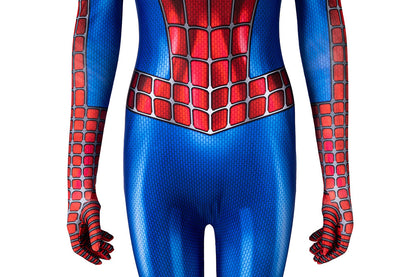 Spider-Man 2 Peter Parker Tobey Maguire Jumpsuit Cosplay Costume for Halloween