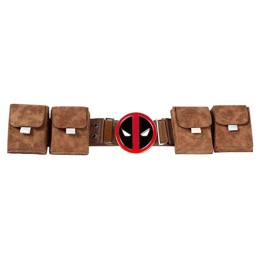 Deadpool Jumpsuit Cosplay Costume Full Set for Halloween