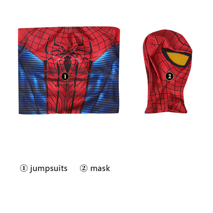 The Amazing Spider-Man Peter Parker Jumpsuit Cosplay Costume for Halloween