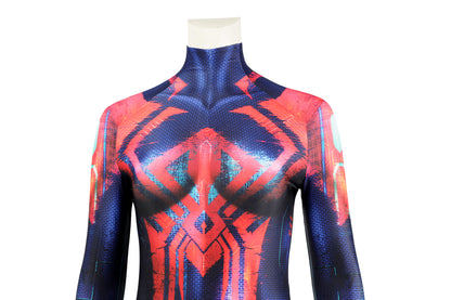 Spider-Man: Across the Spider-Verse 2099 Miguel O'Hara Jumpsuit Cosplay Costume for Halloween