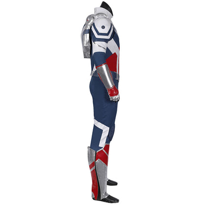 The Falcon and the Winter Soldier Captain America Sam Wilson Jumpsuit Cosplay Costume Outfit for Halloween