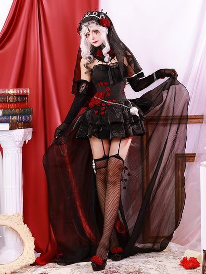 Identify V Psychologist Changye Cosplay Costume Dress full set