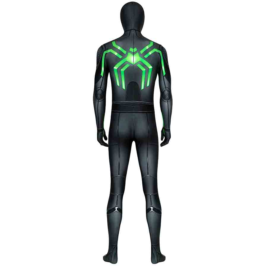 Spider-Man PS4 Stealth Big Time Jumpsuit Cosplay Costume for Halloween