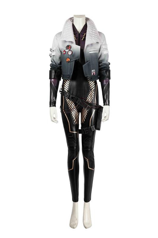 Cyberpunk 2077: Phantom Liberty Songbird Song So Mi Cosplay Costume Full Set for Halloween