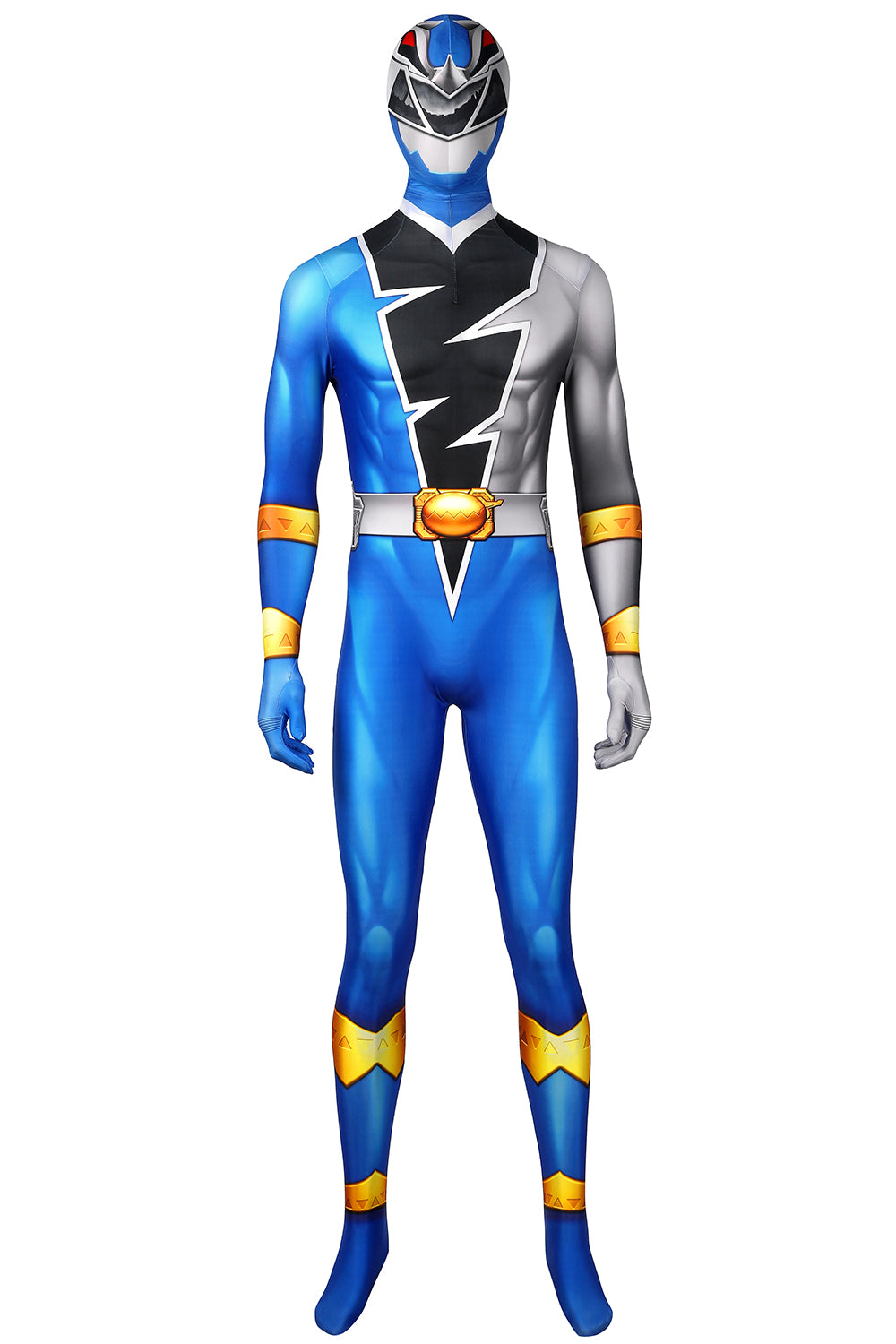 Kishiryu Sentai Ryusoulger Blue Solider Melto Jumpsuit Cosplay Costume for Halloween