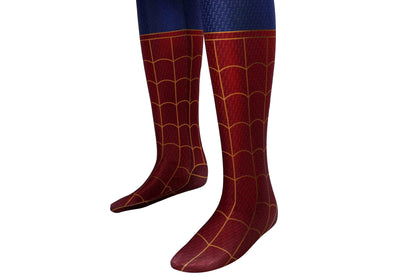 Spider-Man: Into the Spider-Verse Peter Parker Jumpsuit Cosplay Costume for Halloween