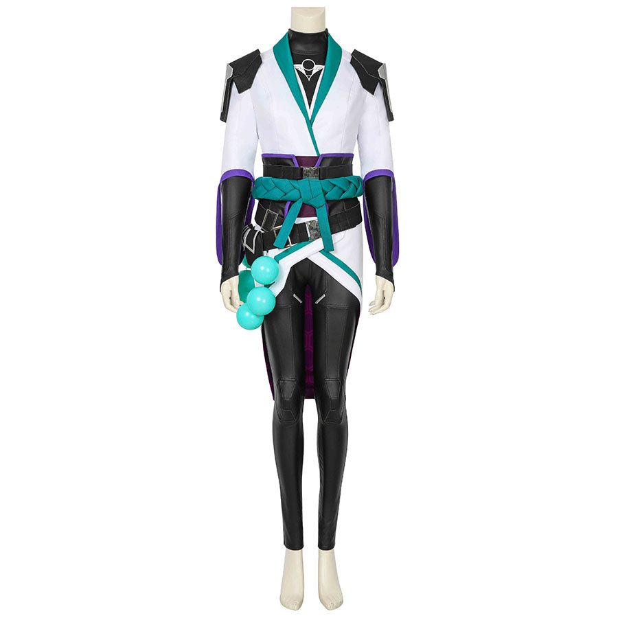 Valorant Sage Cosplay Costume Suit for Halloween