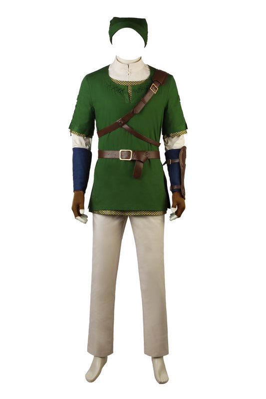 The Legend of Zelda Twilight Princess Link Cosplay Costume Outfit for Halloween