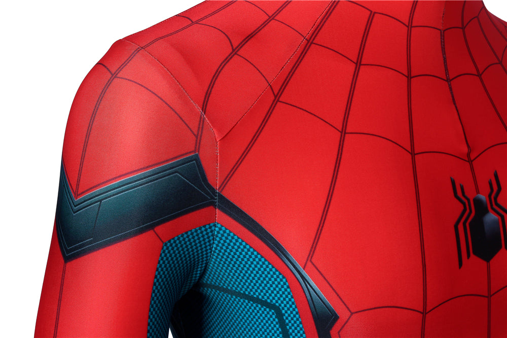 Spider-Man: Far From Home Peter Parker Jumpsuit Cosplay Costume for Halloween