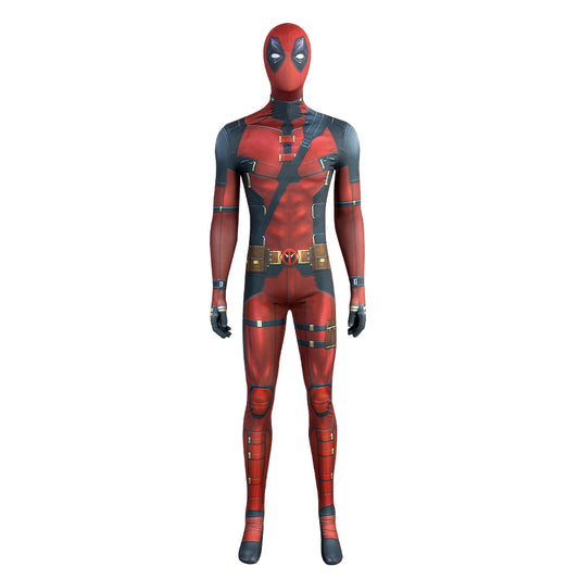 Deadpool 3 Wade Wilson Jumpsuit Cosplay Costume for Halloween