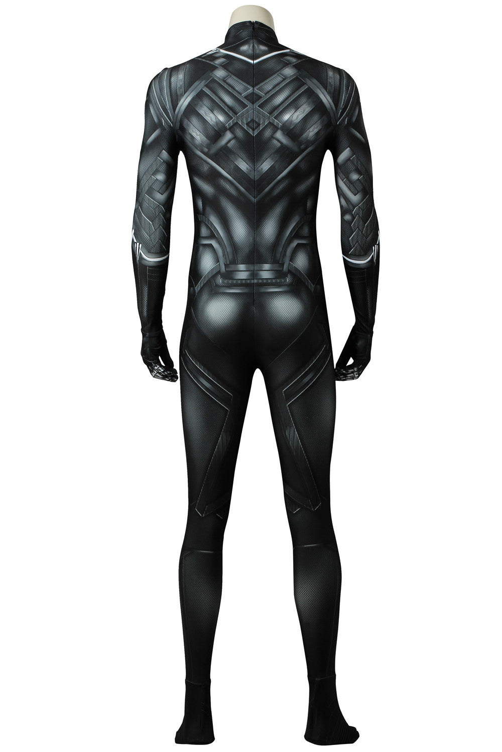 Captain America 3 Civil War Black Panther T'Challa Jumpsuit Cosplay Costume for Halloween