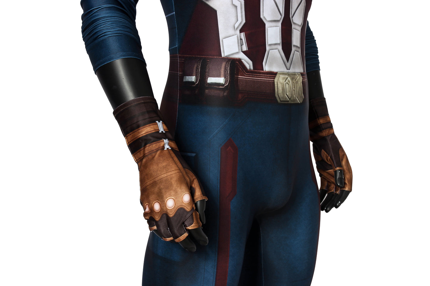 Avengers: Infinity War Captain America Steven Rogers Jumpsuit Cosplay Costume for Halloween