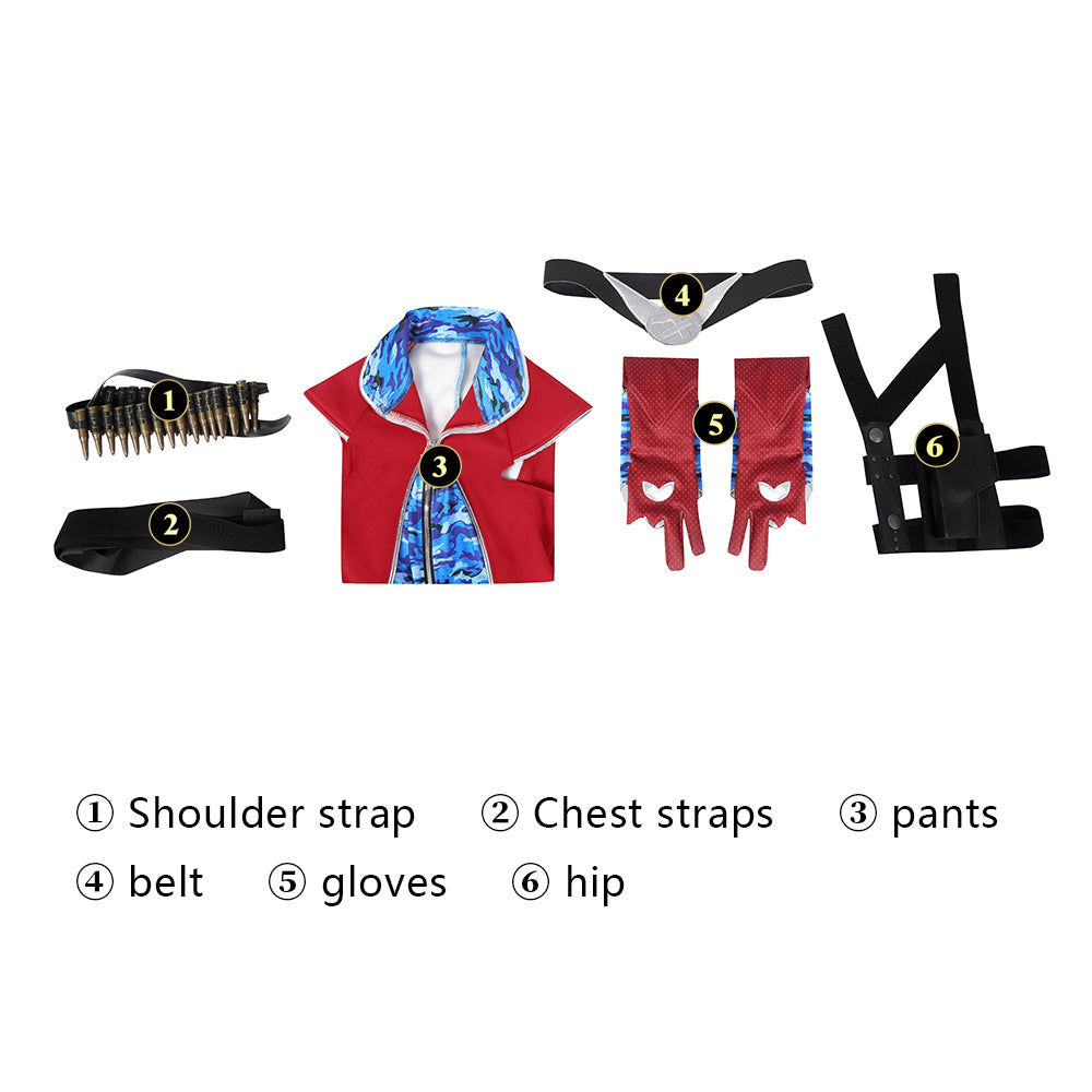 The Boys Senson 4 Firecracker Cosplay Costume Outfit for Halloween