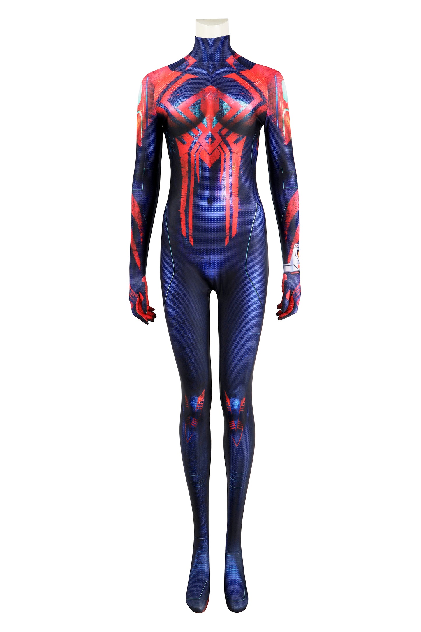 Spider-Man: Across the Spider-Verse 2099 Miguel O'Hara Jumpsuit Cosplay Costume for Halloween