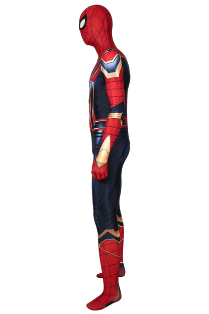 Avengers: Endgame Iron Spider-Man Jumpsuit Cosplay Costume for Halloween